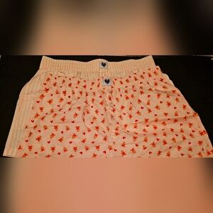 Floral Print Women's Pajama Shorts
